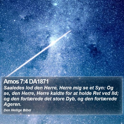 Amos 7:4 DA1871 Bible Verse Image