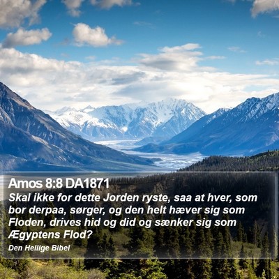 Amos 8:8 DA1871 Bible Verse Image