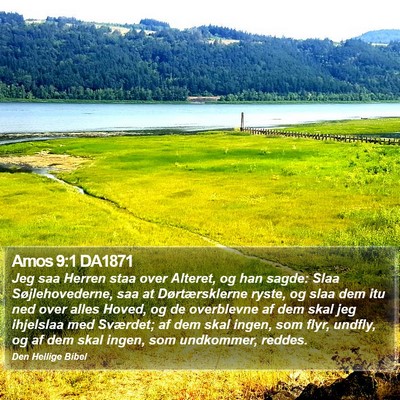Amos 9:1 DA1871 Bible Verse Image
