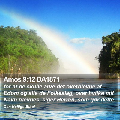 Amos 9:12 DA1871 Bible Verse Image