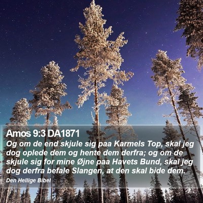 Amos 9:3 DA1871 Bible Verse Image