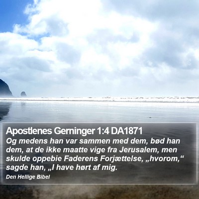 Apostlenes Gerninger 1:4 DA1871 Bible Verse Image