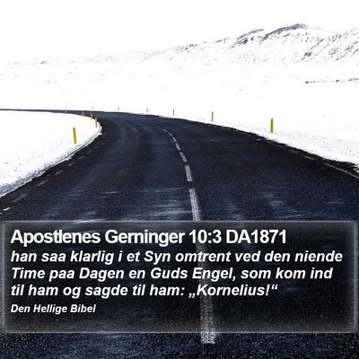 Apostlenes Gerninger 10:3 DA1871 Bible Verse Image