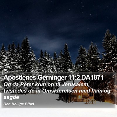 Apostlenes Gerninger 11:2 DA1871 Bible Verse Image