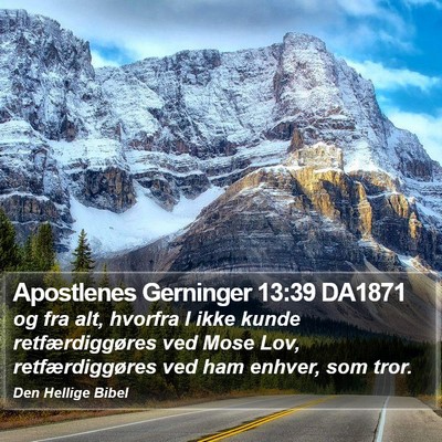 Apostlenes Gerninger 13:39 DA1871 Bible Verse Image