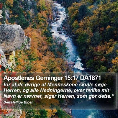 Apostlenes Gerninger 15:17 DA1871 Bible Verse Image
