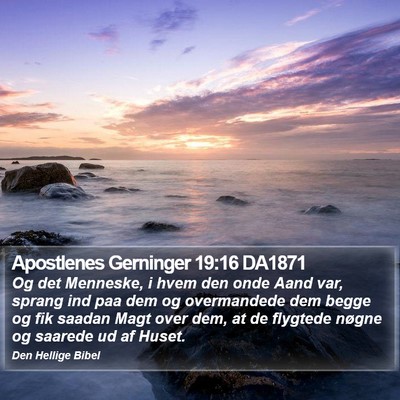Apostlenes Gerninger 19:16 DA1871 Bible Verse Image