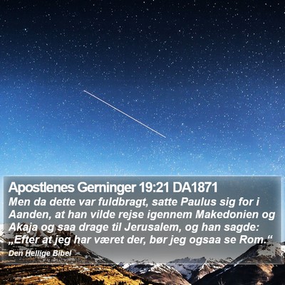 Apostlenes Gerninger 19:21 DA1871 Bible Verse Image