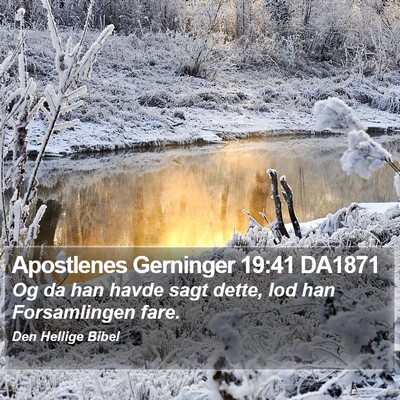 Apostlenes Gerninger 19:41 DA1871 Bible Verse Image