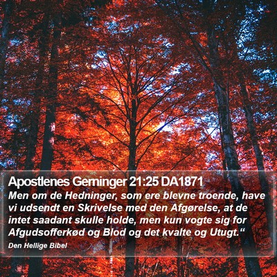 Apostlenes Gerninger 21:25 DA1871 Bible Verse Image