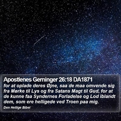 Apostlenes Gerninger 26:18 DA1871 Bible Verse Image