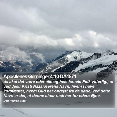 Apostlenes Gerninger 4:10 DA1871 Bible Verse Image