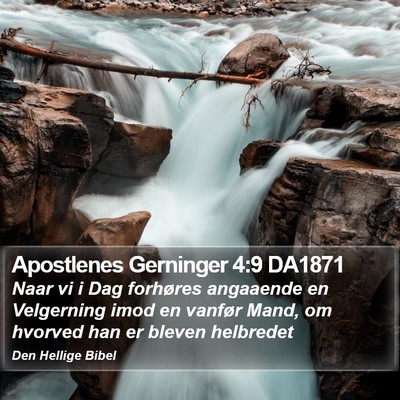 Apostlenes Gerninger 4:9 DA1871 Bible Verse Image