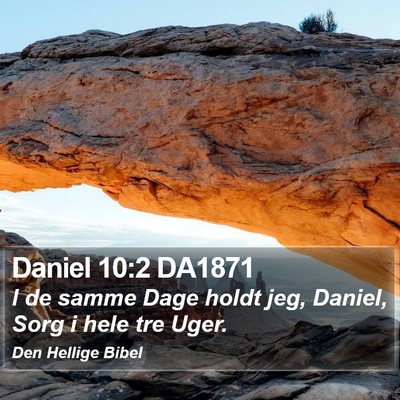 Daniel 10:2 DA1871 Bible Verse Image