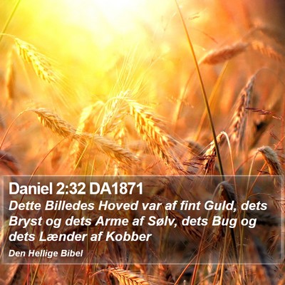 Daniel 2:32 DA1871 Bible Verse Image