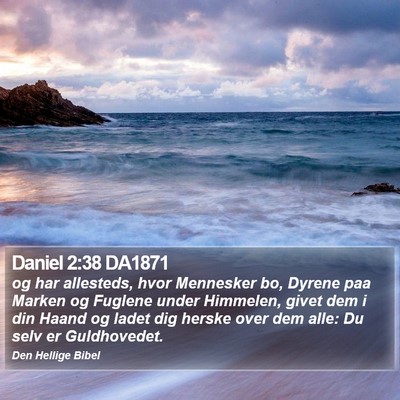 Daniel 2:38 DA1871 Bible Verse Image