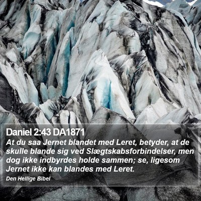 Daniel 2:43 DA1871 Bible Verse Image