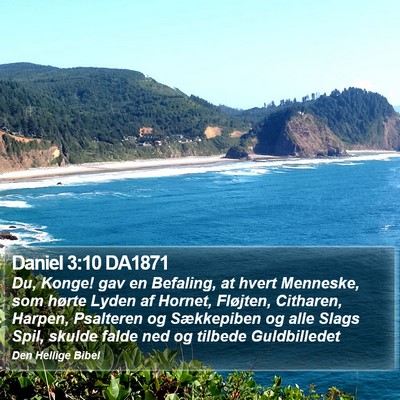 Daniel 3:10 DA1871 Bible Verse Image
