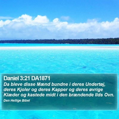 Daniel 3:21 DA1871 Bible Verse Image