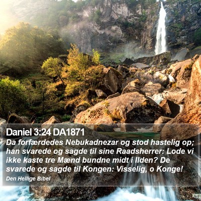 Daniel 3:24 DA1871 Bible Verse Image
