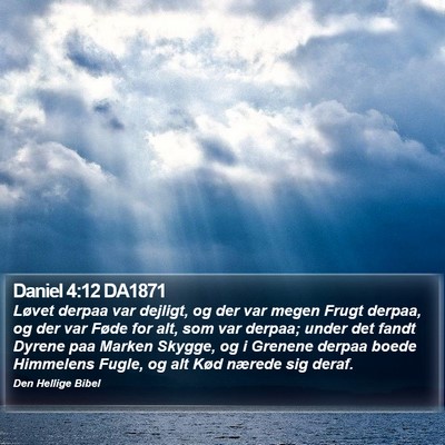 Daniel 4:12 DA1871 Bible Verse Image