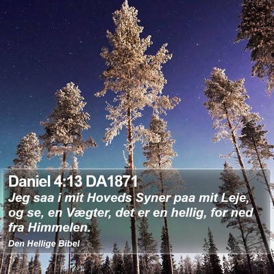 Daniel 4:13 DA1871 Bible Verse Image