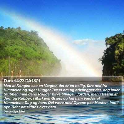 Daniel 4:23 DA1871 Bible Verse Image