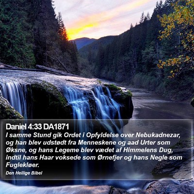 Daniel 4:33 DA1871 Bible Verse Image