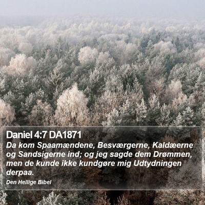 Daniel 4:7 DA1871 Bible Verse Image