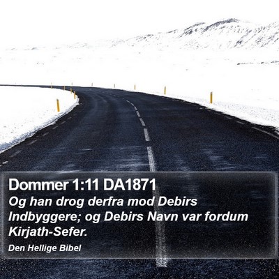 Dommer 1:11 DA1871 Bible Verse Image