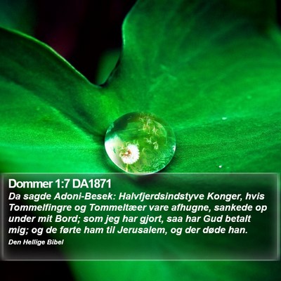 Dommer 1:7 DA1871 Bible Verse Image