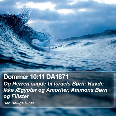 Dommer 10:11 DA1871 Bible Verse Image