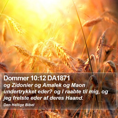 Dommer 10:12 DA1871 Bible Verse Image