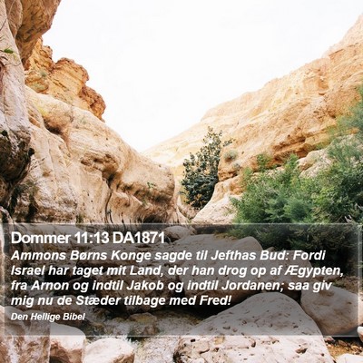 Dommer 11:13 DA1871 Bible Verse Image