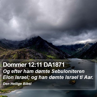 Dommer 12:11 DA1871 Bible Verse Image