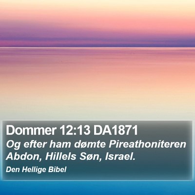 Dommer 12:13 DA1871 Bible Verse Image