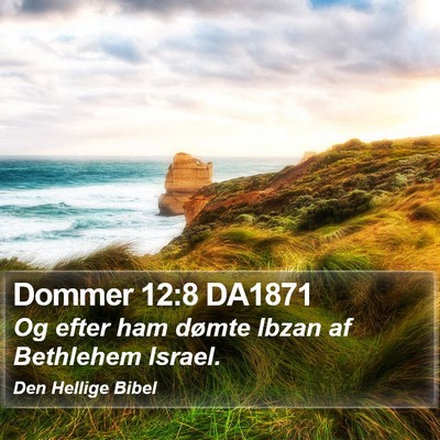 Dommer 12:8 DA1871 Bible Verse Image