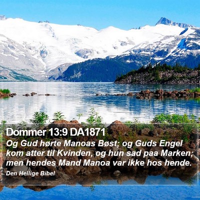 Dommer 13:9 DA1871 Bible Verse Image