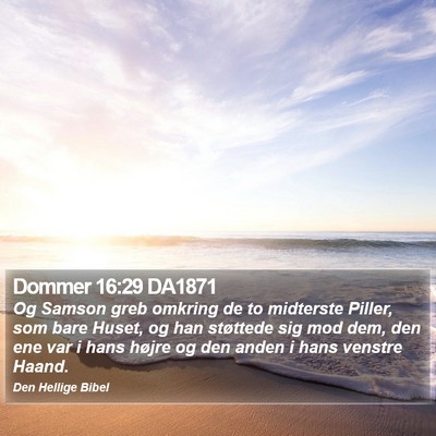 Dommer 16:29 DA1871 Bible Verse Image