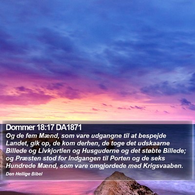 Dommer 18:17 DA1871 Bible Verse Image