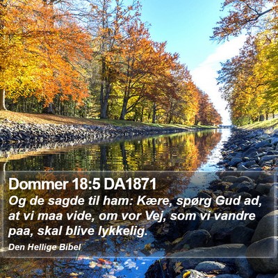 Dommer 18:5 DA1871 Bible Verse Image