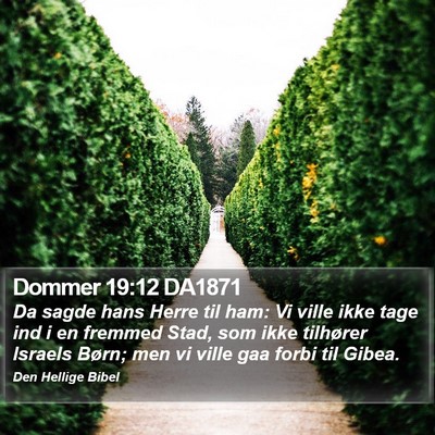 Dommer 19:12 DA1871 Bible Verse Image