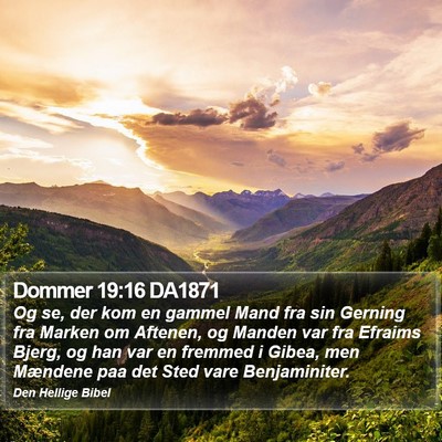 Dommer 19:16 DA1871 Bible Verse Image