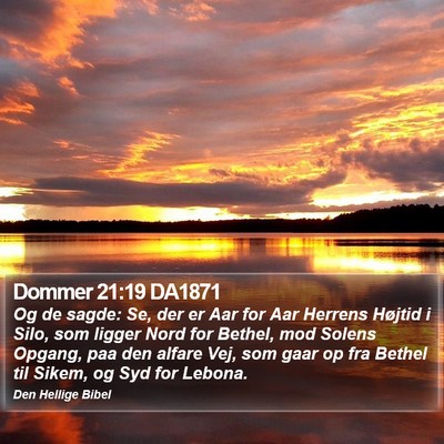 Dommer 21:19 DA1871 Bible Verse Image