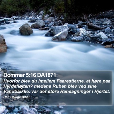 Dommer 5:16 DA1871 Bible Verse Image