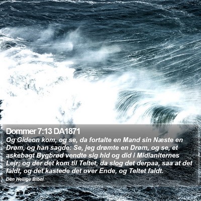 Dommer 7:13 DA1871 Bible Verse Image