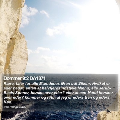 Dommer 9:2 DA1871 Bible Verse Image