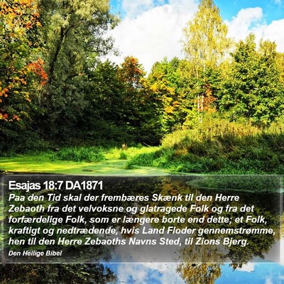 Esajas 18:7 DA1871 Bible Verse Image