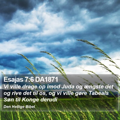 Esajas 7:6 DA1871 Bible Verse Image