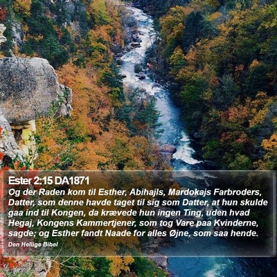 Ester 2:15 DA1871 Bible Verse Image